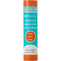Silhouette Glossy Permanent Vinyl - 22,9 cm x 3 m - Orange