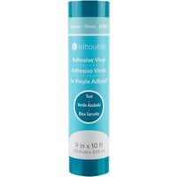 Silhouette Glossy Permanent Vinyl - 22,9 cm x 3 m - Teal