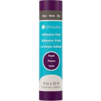 Silhouette Matte Removable Vinyl - 22,9 cm x 3 m - Purple