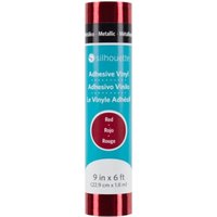 Silhouette Metallic Vinyl - 22,9 cm x 3 m - Red