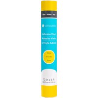 Silhouette Matte Removable Vinyl - 30,5 cm x 1,8 m - Yellow