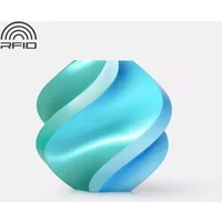 Bambu Lab PLA Silk Dual Color Blue Hawaii - Spule