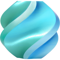 Bambu Lab PLA Silk Dual Color Blue Hawaii - Spule