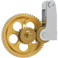 BIQU Panda Claw Hardened Gear Set - Bambu Lab P1P/P1S/X1C