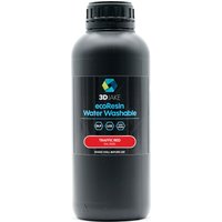 3DJAKE ecoResin Water Washable Verkehrsrot - 1.000 g
