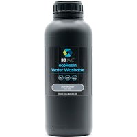 3DJAKE ecoResin Water Washable Silbergrau - 1.000 g