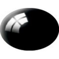 Revell Aqua schwarz, glänzend - 18 ml