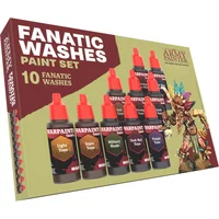 The Army Painter Warpaints Fanatic: Washes Paint Set - 1 Set