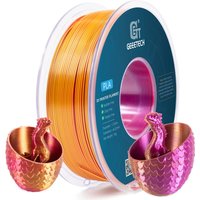 GEEETECH PLA Silk Tri-Color Red+Gold+Purple - 1,75 mm / 1000 g