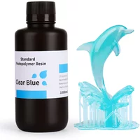 Elegoo Standard Resin Clear Blue - 1.000 g