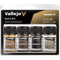 Vallejo Pigment Set "Dust & Dirt" - 1 Set