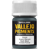 Vallejo Pigment Dark Steel - 30 ml