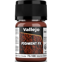Vallejo Pigment Brown Iron Oxide - 30 ml