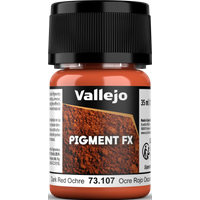 Vallejo Pigment Dark Red Ocre - 30 ml