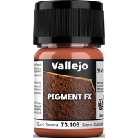 Vallejo Pigment Burnt Siena - 30 ml