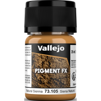 Vallejo Pigment Natural Siena - 30 ml