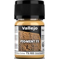 Vallejo Pigment Dark Yellow Ocre - 30 ml