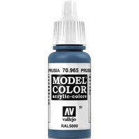 Vallejo Model Color 051 Preussisch Blau (Prussian Blue) (965) - 17 ml