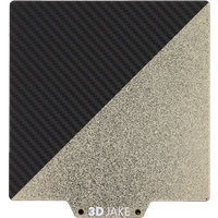 3DJAKE PET/PEI Bauplatte Carbon - 120 x 120 mm