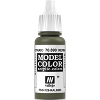 Vallejo Model Color 090 Olivgrün (Reflective Green) (890) - 17 ml