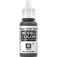 Vallejo Model Color 098 Busserz Grün (Bronze Green) (897) - 17 ml