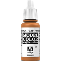 Vallejo Model Color 131 Orangebraun (Orange Brown) (981) - 17 ml