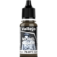 Vallejo Model Color 147 Braunes Leder (Leather Brown) (871) - 17 ml