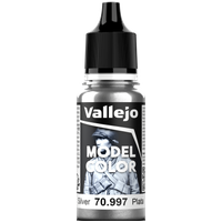 Vallejo Model Color 171 Silber (Silver) (997) - 17 ml