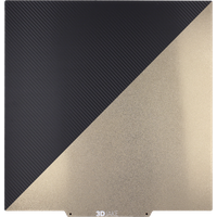 3DJAKE PET/PEI Bauplatte Carbon - 355 x 355 mm