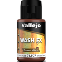 Vallejo Model Wash 507 Dark Rust - 35 ml