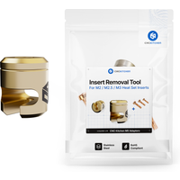 CNC Kitchen Ausbauwerkzeug für Gewindeeinsätze M2, M2.5 & M3 - 1 Set