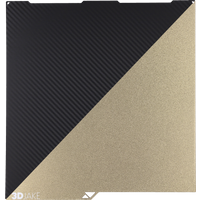 3DJAKE PET/PEI Bauplatte Carbon - 256 x 268 mm