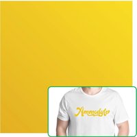 Bambu Lab Matte Heat Transfer Vinyl Sheet - Lemon Yellow