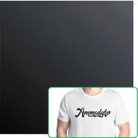 Bambu Lab Matte Heat Transfer Vinyl Sheet - Black