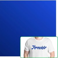 Bambu Lab Matte Heat Transfer Vinyl Sheet - Royal Blue