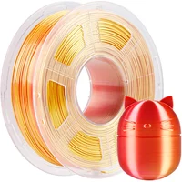 Anycubic PLA Silk Dual Color Red Gold - 1,75 mm / 1000 g