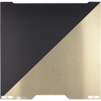 3DJAKE PET/PEI Bauplatte Carbon - 355 x 325 mm