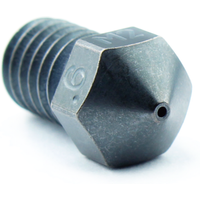 Micro-Swiss Düse High-Speed Stahl gehärtet für E3D V5-V6 - 0,6 mm