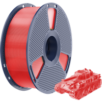 SUNLU PLA Transparent Red - 1,75 mm / 1000 g