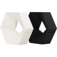 3DJAKE ecoPLA Weiß & Schwarz Spar-Set - 2 x 1,75 mm / 1000 g