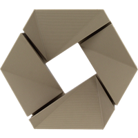 3DJAKE mattePLA Bronze - 1,75 mm / 2300 g