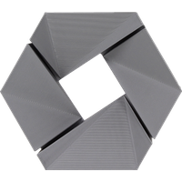 3DJAKE mattePLA Silber - 1,75 mm / 2300 g