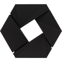 3DJAKE mattePLA Schwarz - 1,75 mm / 1000 g