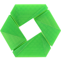 3DJAKE easyPETG Transparent Grün - 1,75 mm / 1000 g