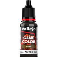 Vallejo Game Color Wash Sepia Shade - 17 ml