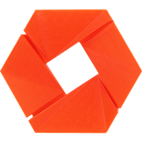 3DJAKE easyPETG Neon Orange - 1,75 mm / 1000 g