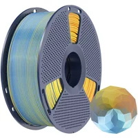 SUNLU Silk PLA+ Forth-Color Blue Purple Orange Yellow - 1,75 mm / 1000 g
