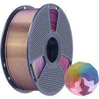 SUNLU Silk PLA+ Forth-Color Blue Purple Red Gold - 1,75 mm / 1000 g