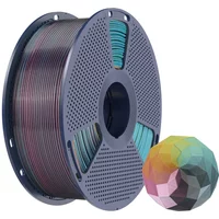 SUNLU Silk PLA+ Forth-Color Red Yellow Green Black - 1,75 mm / 1000 g