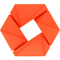 3DJAKE easyPETG Matte Neon Orange - 1,75 mm / 1000 g
